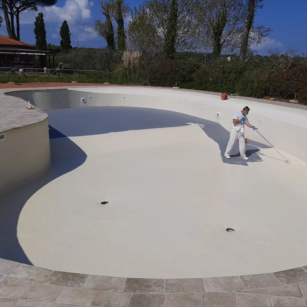 Красочное двухкомпонентное полиуретановое покрытие для бассейнов и ванн Azichem SYNTECH ARCH-00038612 - Вид №2