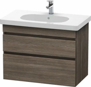 DS648405151 Тумбочка подвесная DuraStyle #DS6484 800 x 453 мм Сосна коричневая, декор