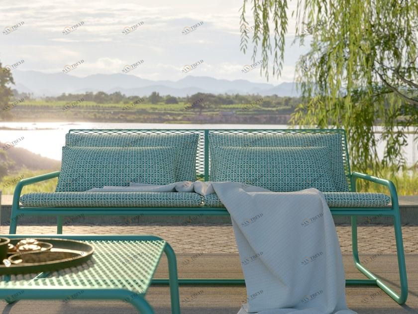 MEMEDESIGN 2-х местный садовый диван из металла Lolita sun-id-1469356