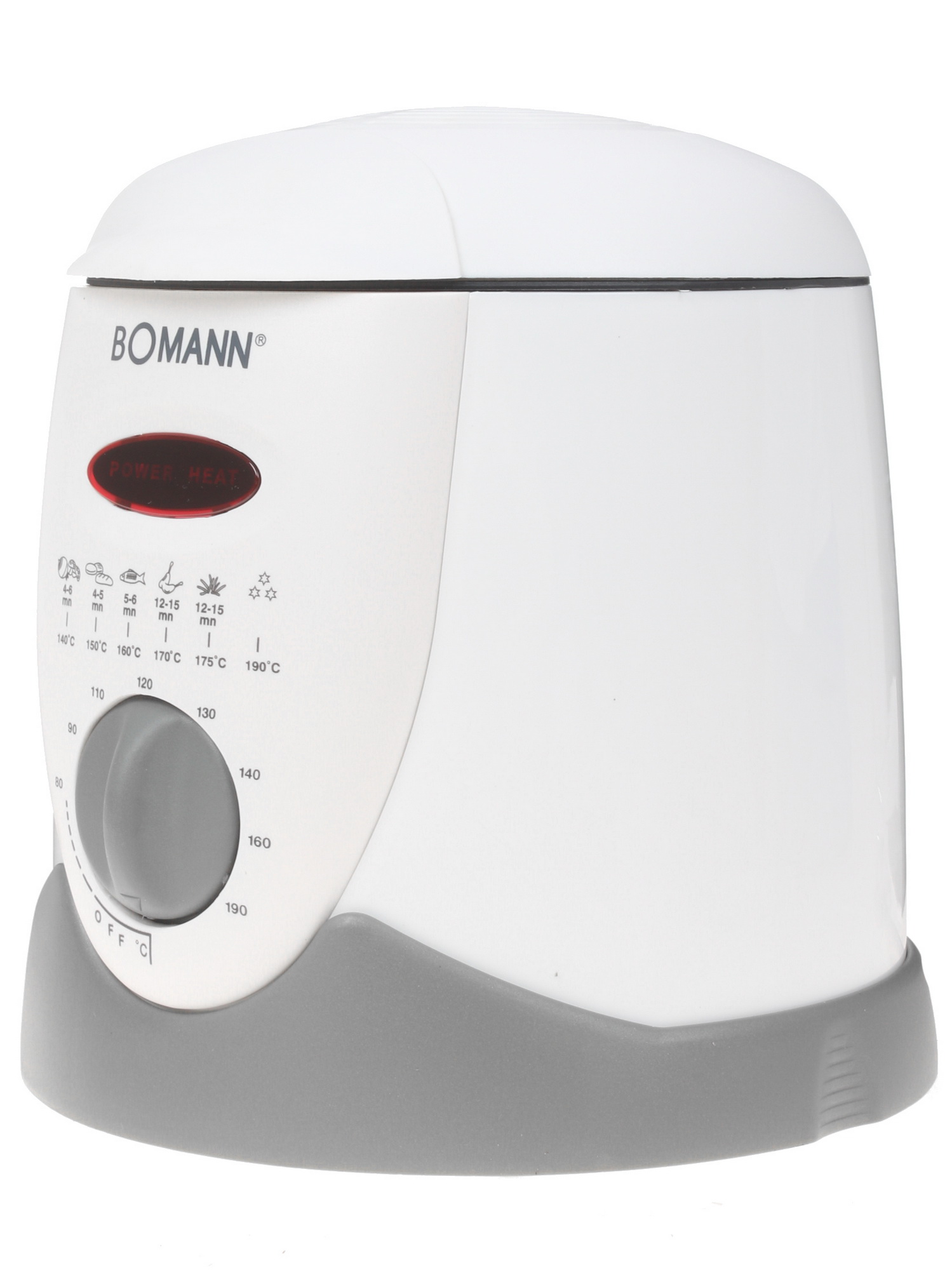 1122179 Фритюрница Bomann FFR 1290 CB белый STDN-0034741 - Вид №2