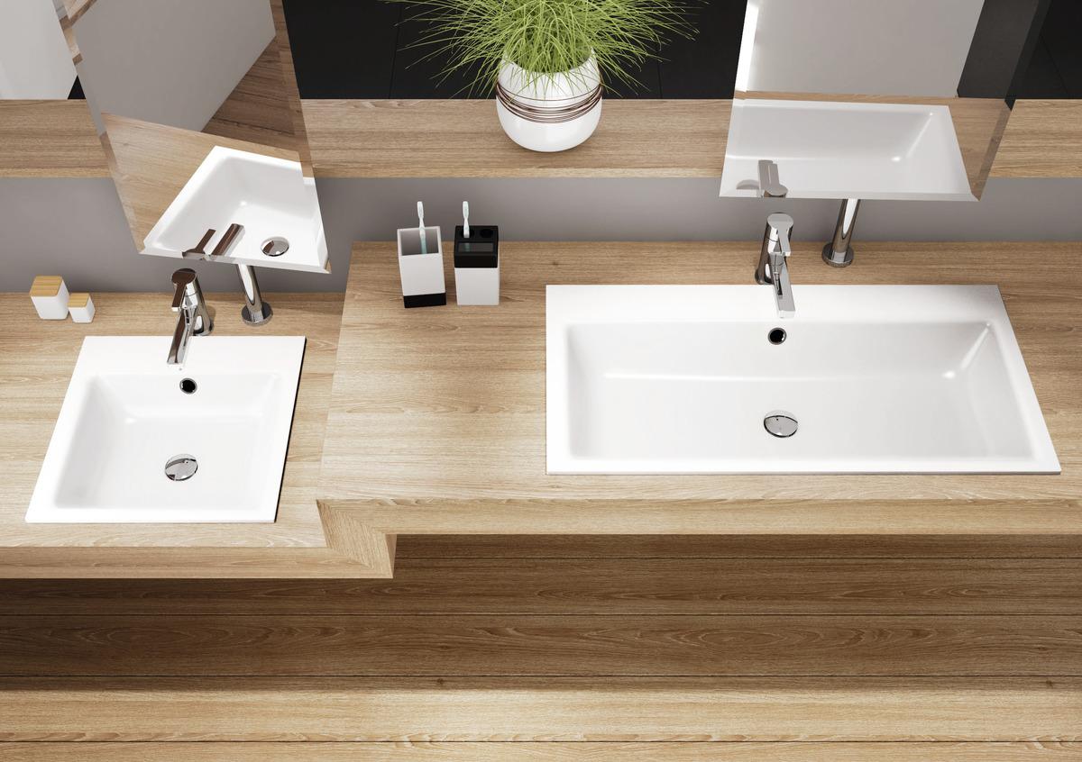 Умывальник KALDEWEI Сталь эмалированная 3151 453 холодный серый 30 31513083453  - Вид №6