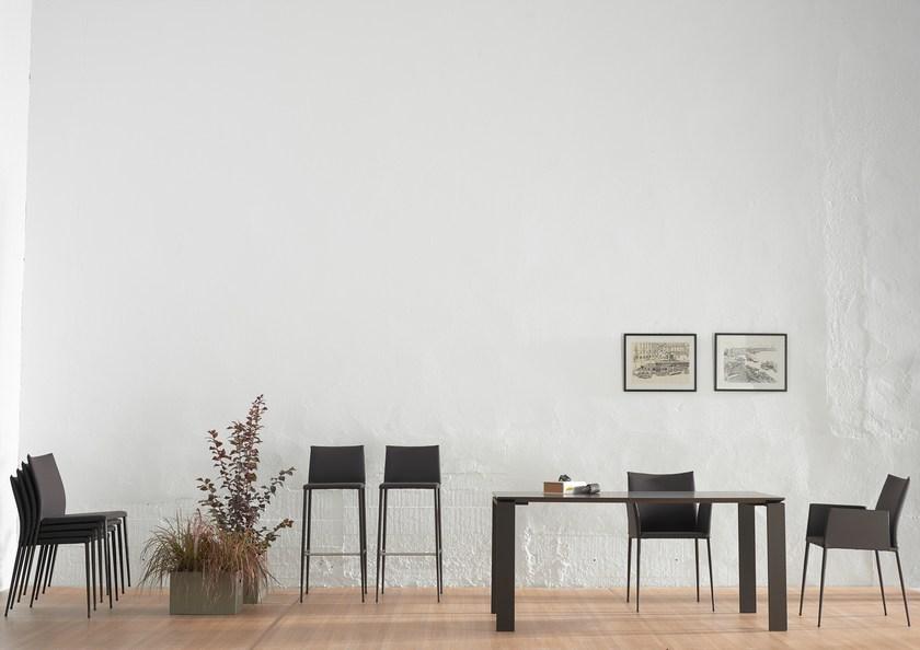 ONDARRETA Мягкое кожаное кресло с подлокотниками Moka sun-id-1471779 - Вид №2