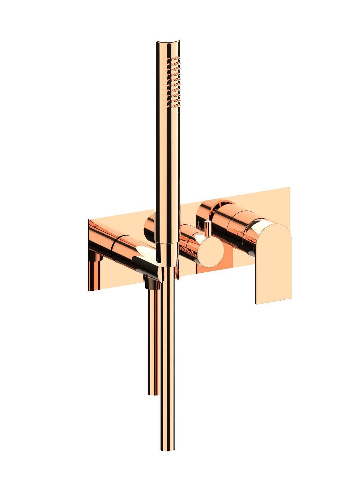 Однорычажный смеситель для душа с ручным душем Rubinetterie Frattini отдельная эстетика ARCH-00087296 - Вид №8