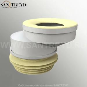 RICAMBI Эксцентриковое соединение 40 мм для унитазов с системой PLUS LKR40