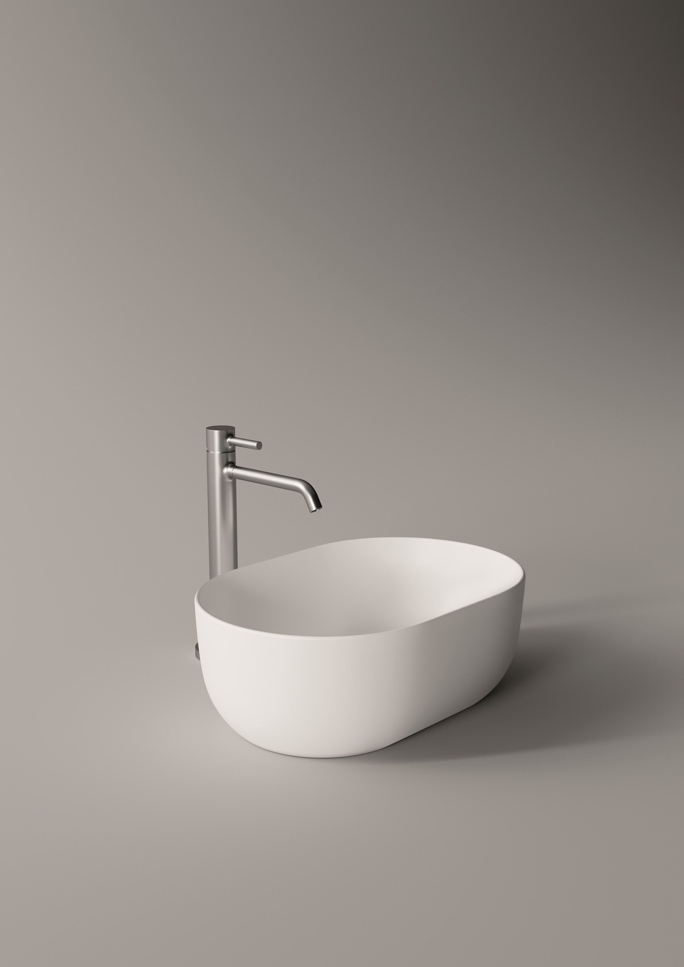 Керамическая овальная столешница Alice Ceramica уникальная ARCH-00025441 - Вид №1