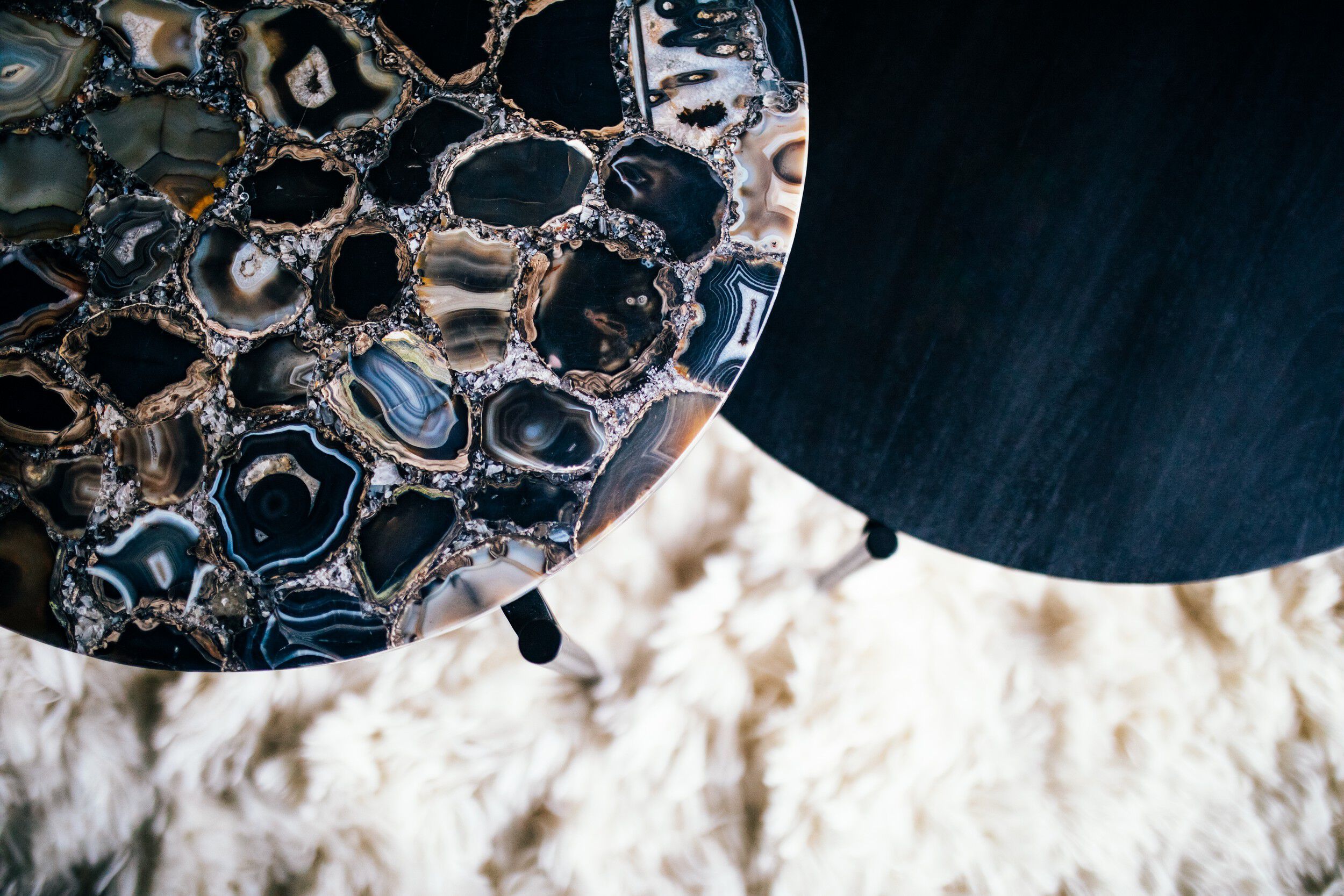 Круглая столешница из агатового камня POMAX AGATA ARCH-00105929 - Вид №13