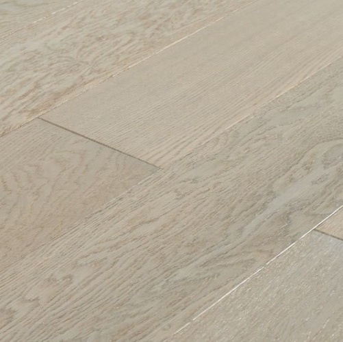 Паркетная доска Amber Wood Капучино Дуб с брашью (Текстурированная) 1860х148 мм 2600200385 - Вид №1