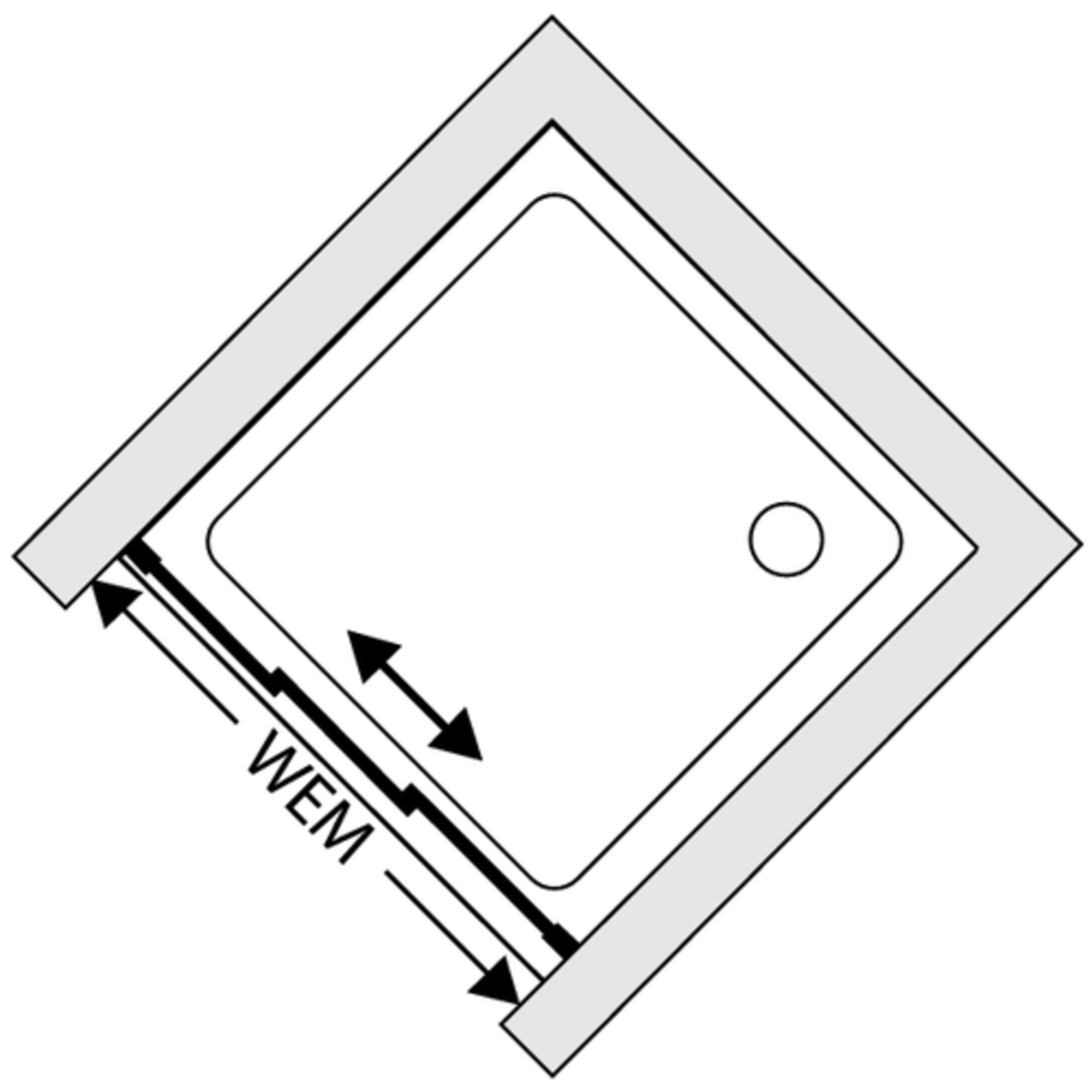 291.100000 Carat Collection душевая кабина Duscholux 45662 - Вид №1