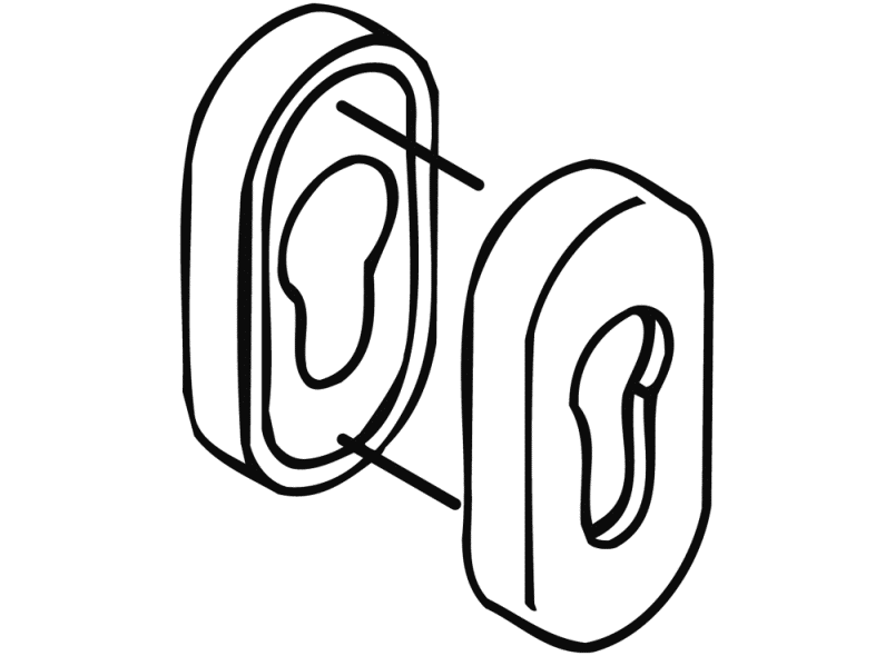 316PBES защитная розетка HEWI System 111 | Polyamid  - Вид №7