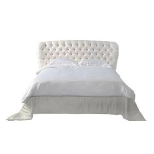 Кровать двуспальная 160х200 белая Bellucci UNICO ДИЗАЙНЕРСКИЕ 248940 Белый