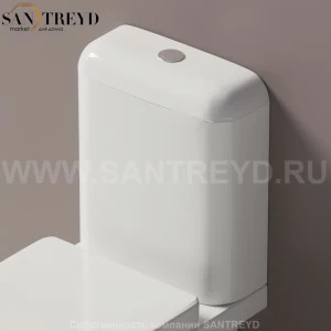 QK39.9016 Бачок для унитаза Белый Ceramica Flaminia Quick Италия