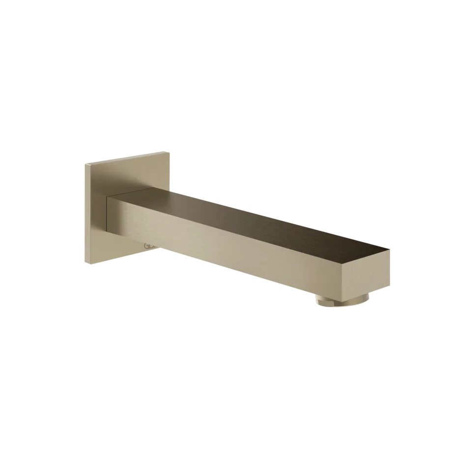 Носик для ванны 73103 149 Gessi Inverso МАТОВЫЙ НИКЕЛЬ FINOX 73103149