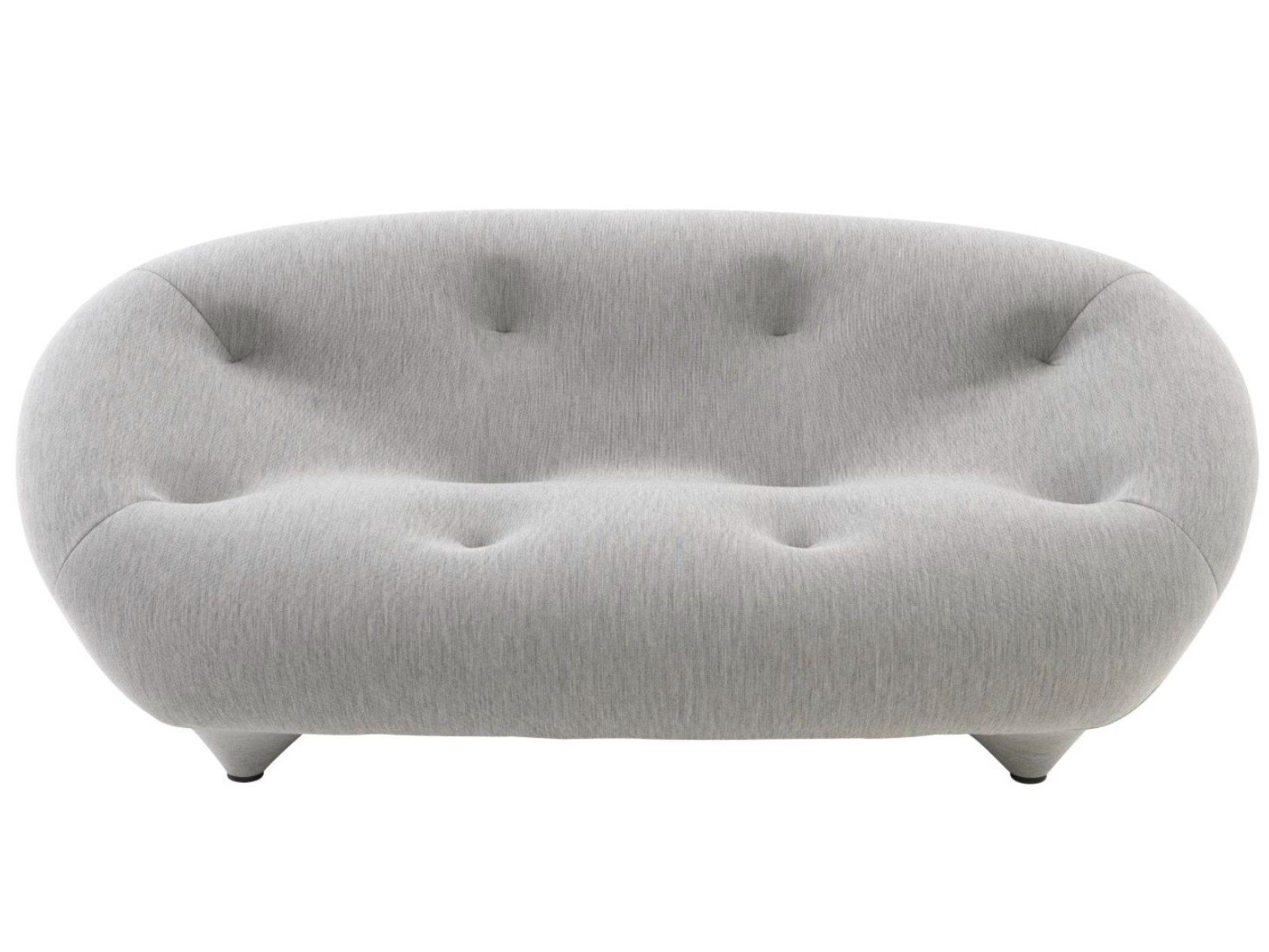 2-местный тканевый диван capitonné Ligne Roset Ploum ARCH-00041997