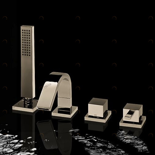 Смеситель набортный для ванны 7MODV408 Geda Nextage Mode с душевой лейкой