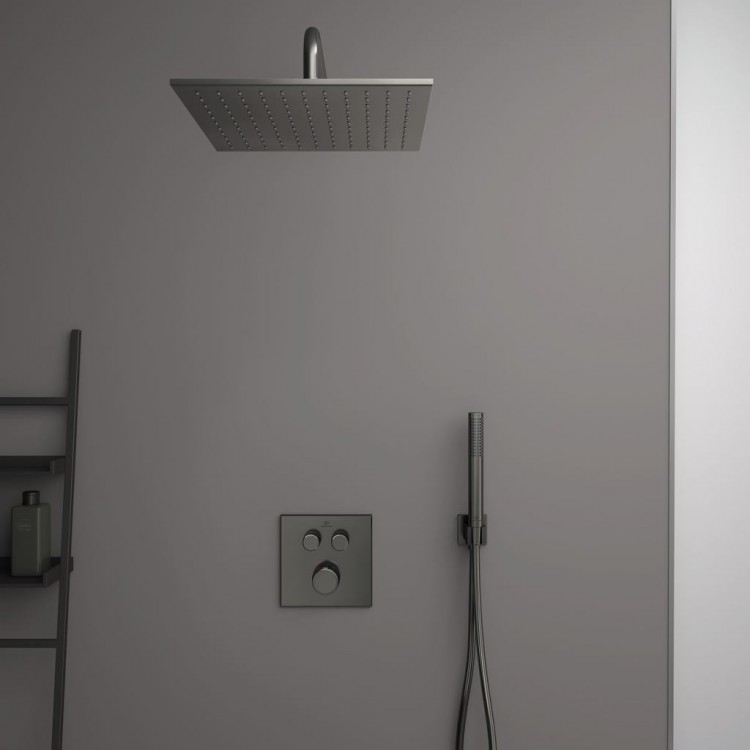 B9445A5 Настенный держатель верхнего душа 400 мм, металлический, с металлической накладкой Ideal Standard IDEALRAIN - Вид №2