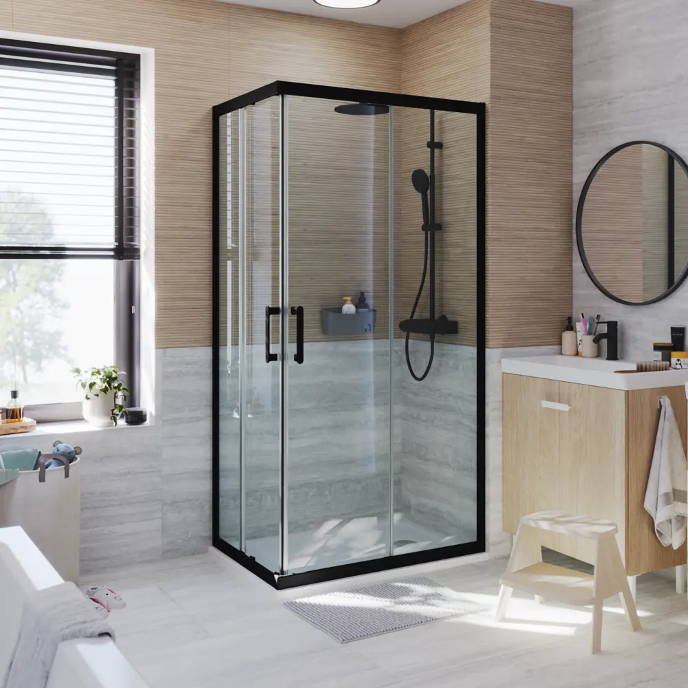 Комплект стекол для душевой ширмы Sensea Easy 70x100 см STLM-2105384 - Вид №38