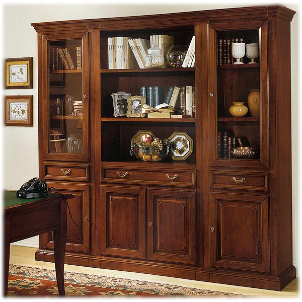 Книжный шкаф  MIRANDOLA Comp A 724/T + 728/T Salieri