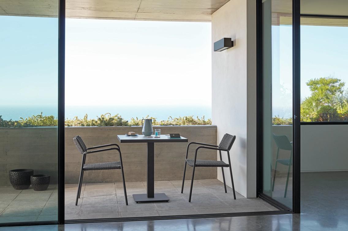 Стул лава веревка 11мм антрацит Manutti Echo MNST584 - Вид №14