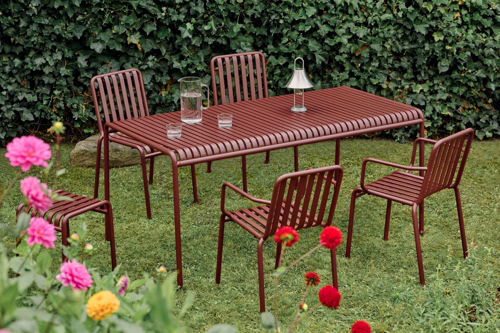 Стальной садовый стул с подлокотниками Hay Палисад ARCH-00071417 - Вид №3