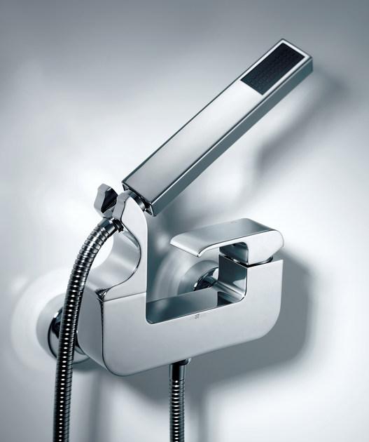 JUSTIME Смеситель для душа, однорычажный, из хромированной латуни, с ручным душем Dragon 6904-93-81cp - Вид №1