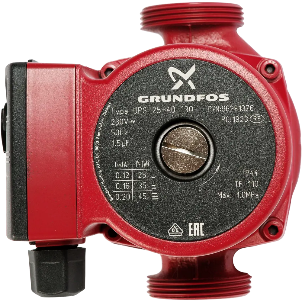 Насос циркуляционный Grundfos UPS 25/40 130 мм 82319887 STLM-2070841  - Вид №2