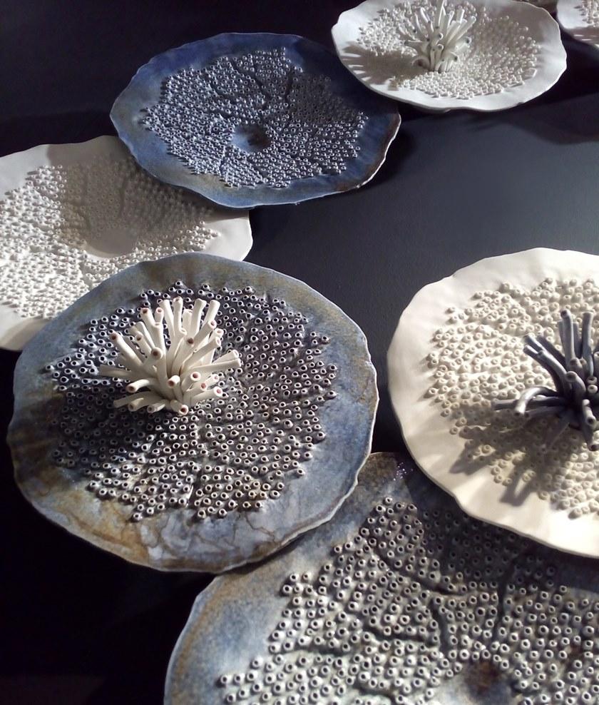 Fos Ceramiche Настенный декоративный предмет из керамики Porifera sun-id-1442134 - Вид №3