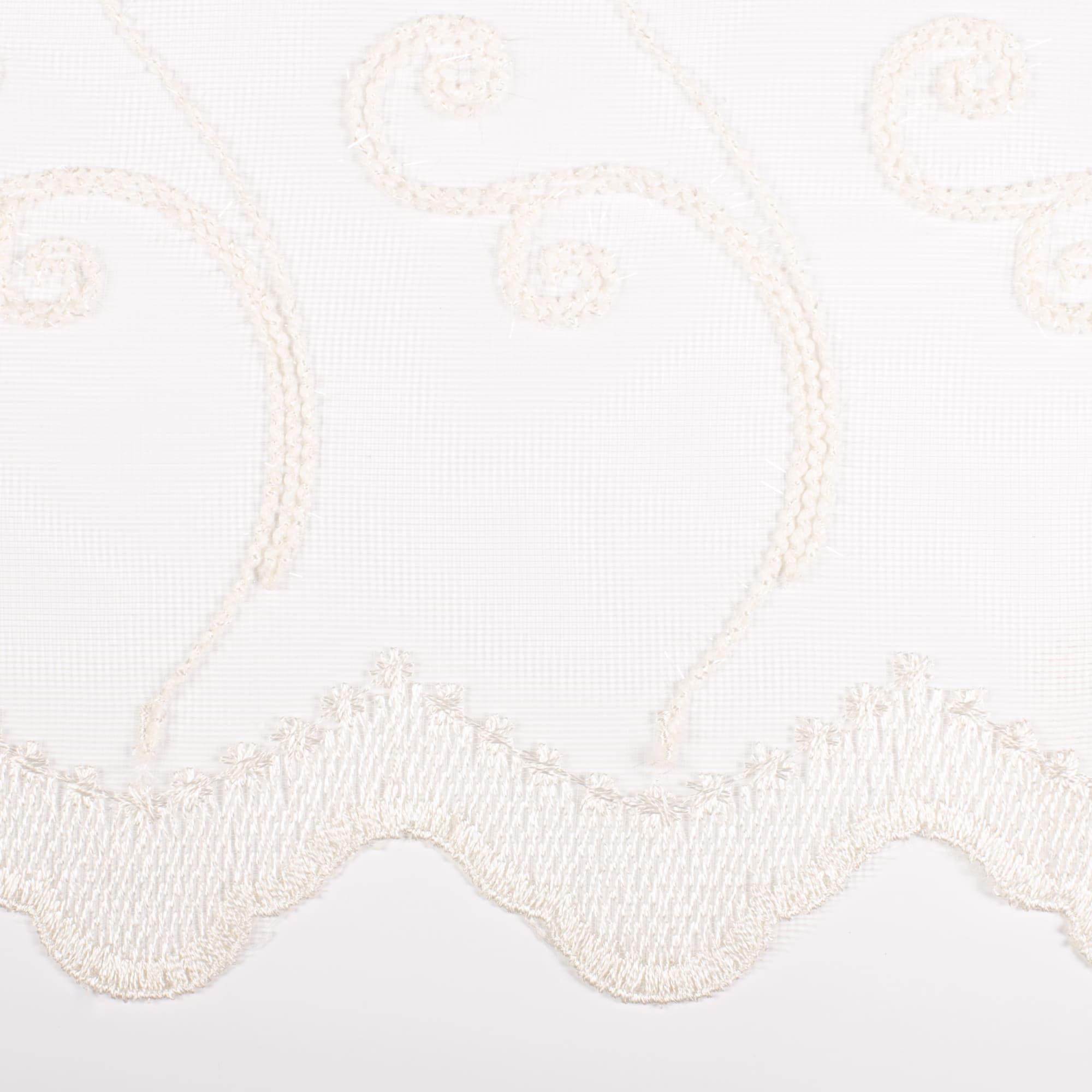 88741046 Тюль 1 м/п Десерт сетка 280 см цвет кремовый Santreyd  - Вид №1