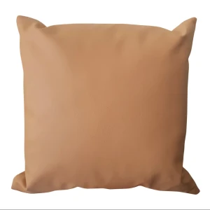 91472001 Декоративная подушка Славянский текстиль Leather 5010855/Rust, 45x45 см цвет бежевый STLM-1066671