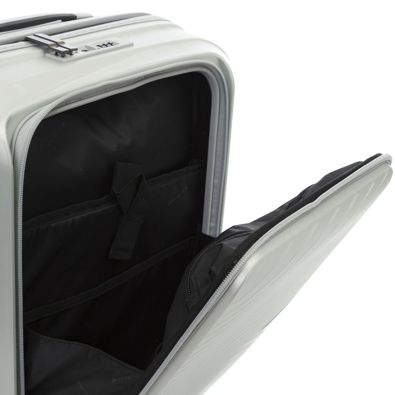 M1200-18-52F Чемодан M1200*52F Cabin Laptop March Gotthard Metallic  - Вид №8