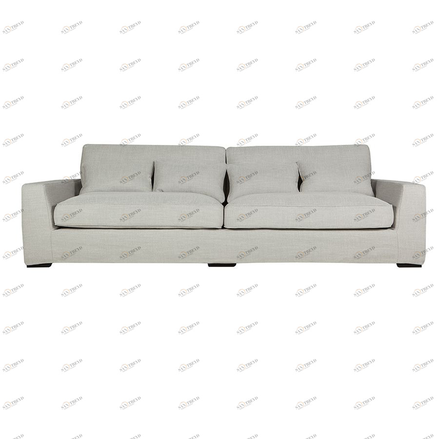 Диван New York, четырехместный, молочный Sits S1475