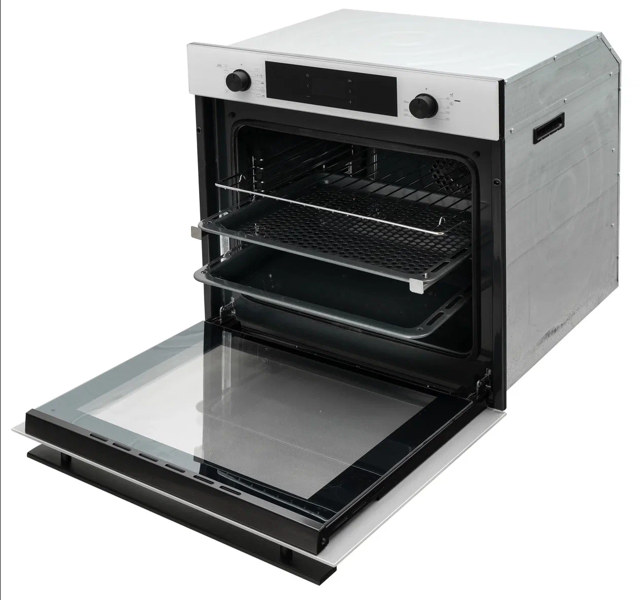 9080895 Электрический духовой шкаф DeLonghi DEO 755 BB MARTINA белый STDN-0064101 - Вид №6