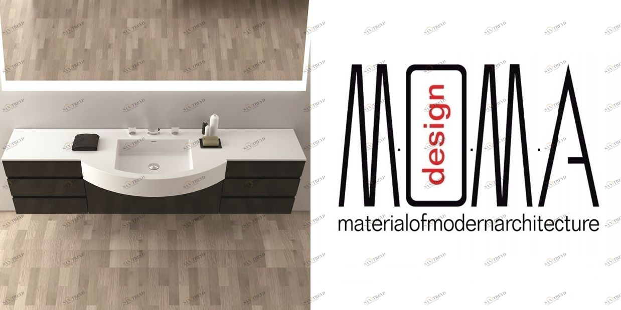 RCEM091200 Накладная раковина под столешницу  овальная MOMA Design REGULAR