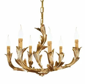 Possoni Illuminazione Французская золотая люстра Solange 333/6