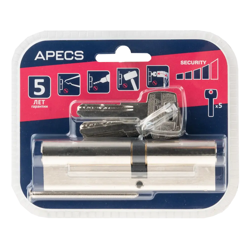 Цилиндровый механизм APECS Pro LM-105 для металлических дверей 84168123 SM STLM-0046706 - Вид №3