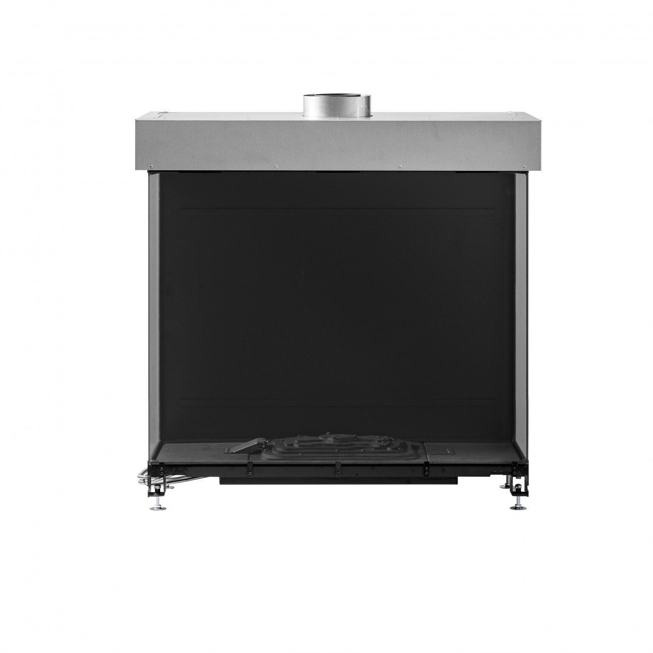 Газовый тройной фасадный камин Metalfire ARCH-00113245 - Вид №7