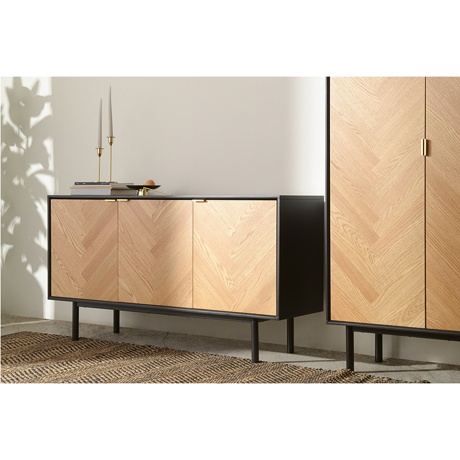 42163160 Шкаф , calvi, 95х40х160 см Unique Furniture  - Вид №14