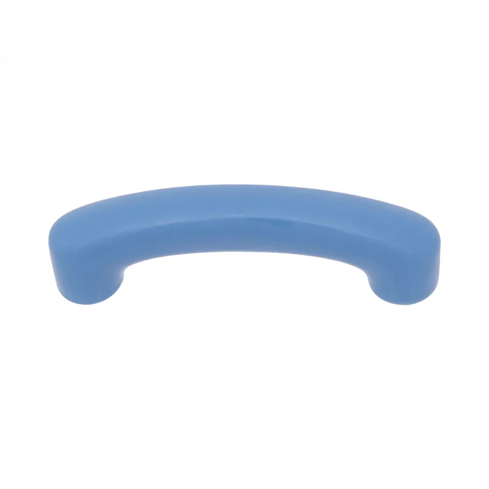 86899286 Ручка-скоба мебельная Porcellana ЦАМ 96 мм цвет голубой STLM-1006855 PALLADIUM  - Вид №1