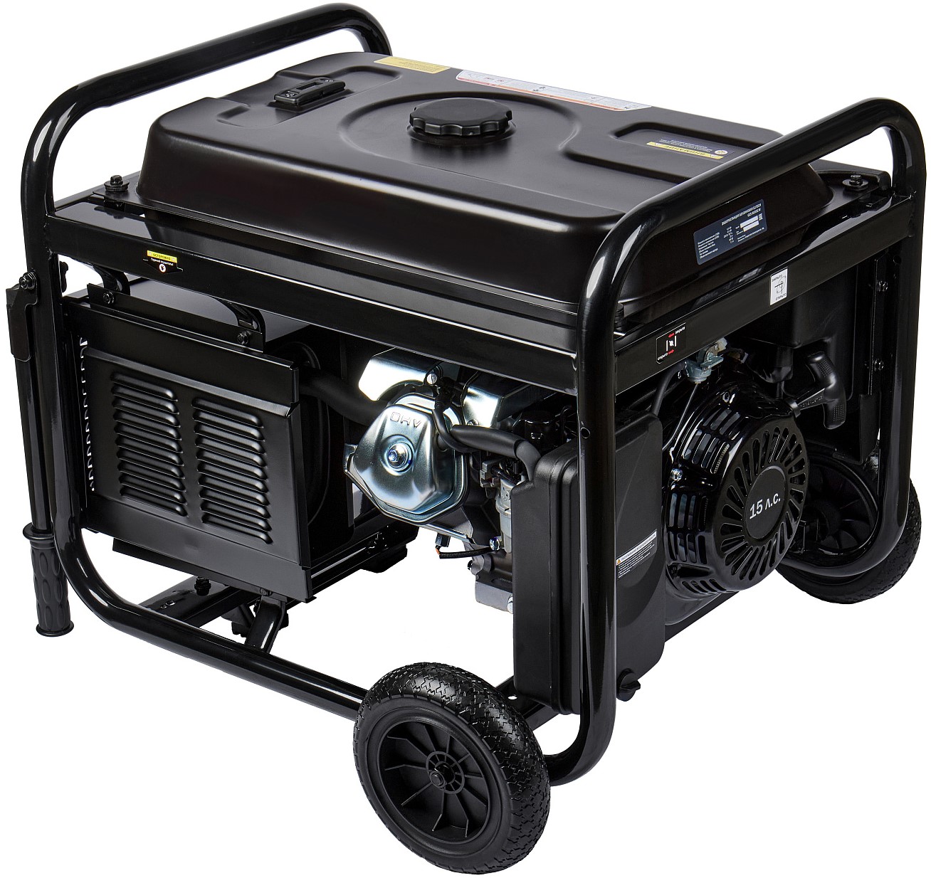 Электрогенератор   бензиновый Elitech HD GES 8000EW 9145116 STDN-0076320 - Вид №4