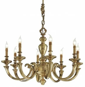 Possoni Illuminazione Люстра из полированной латуни Amos 260/8