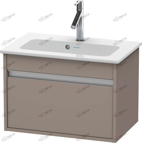 Тумбочка подвесная компакт Ketho #KT6422 600 x 385 мм Duravit KT642204343