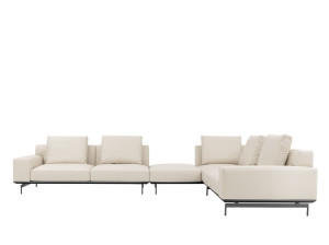 Кожаный диван