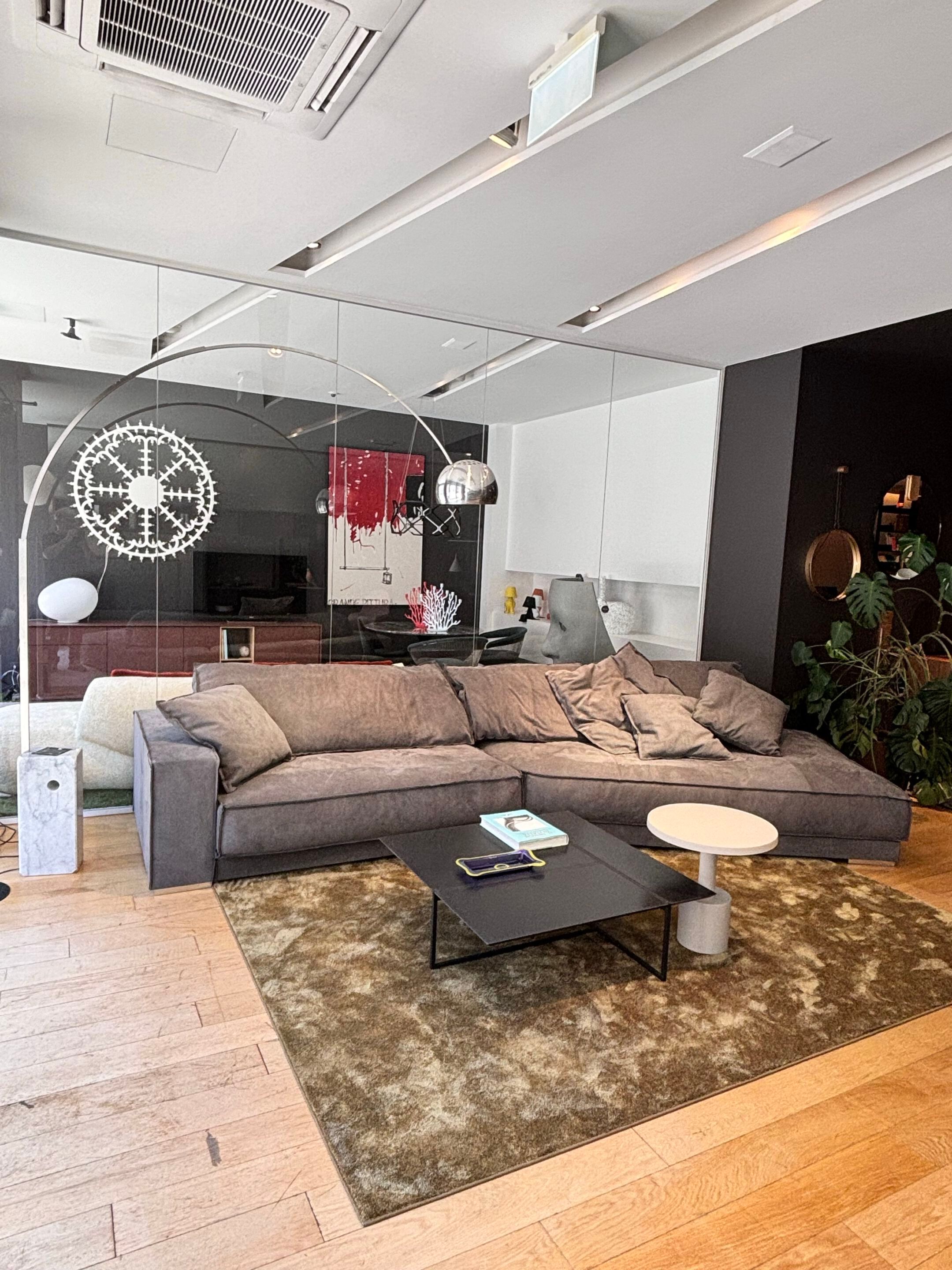 Кожаный модульный диван In Stock Baxter ARCH-00128646 - Вид №2