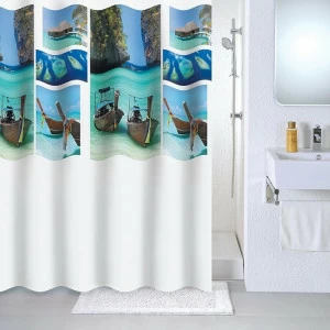 534V180M11 Milardo Paradise sky Штора для ванной комнаты Paradise sky Россия