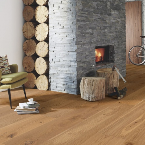 Инженерная доска Boen Chalet Traditional Live Natural Ированная Ebcx4kfd Дуб Натур с брашью (Текстурированная) 2000-4000х250 мм 2100410020 - Вид №11