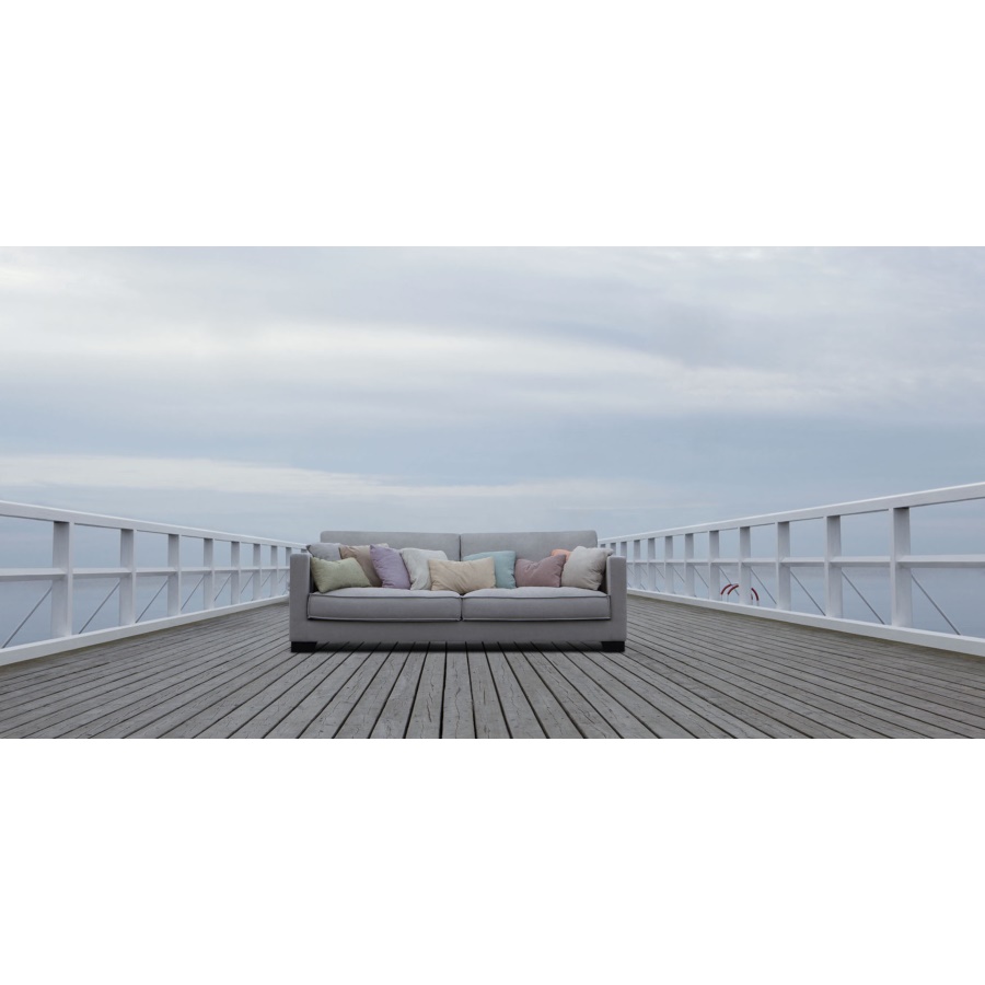 Диван Cloud, трехместный, серый Sits S1135 - Вид №2