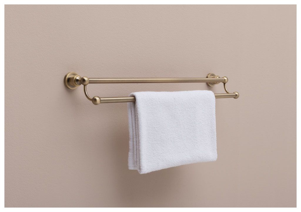 Держатель для полотенец Aquanet 3824D (60 см, двойной) 3800 - Вид №2