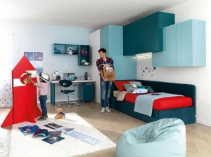 Moretti Compact Модульная спальня-мостик из березы