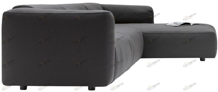 MDF Italia Съемный тканевый диван с шезлонгом sun-id-1444450