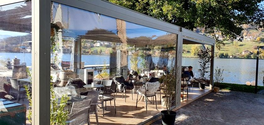 Giulio Barbieri Алюминиевая веранда для сада и уличной мебели sun-id-1377656 - Вид №4