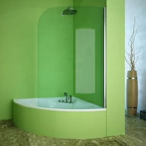 Шторка на ванну 50x150 GV-601R2 GUTEWETTER LUX PEARL